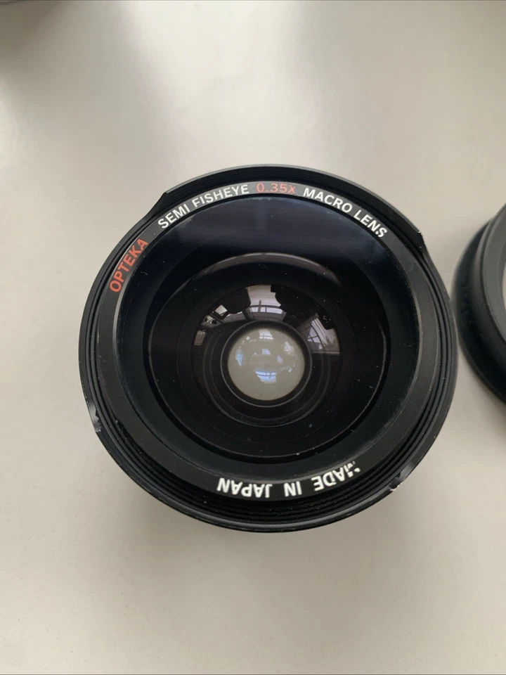 Opteka High Definition 0.35X AF Macro Wide Angle Fisheye Lens 35mm - Image 3 of 4