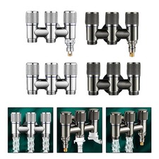 Reliable Three Way Faucet Angle Valve for Bathroom Toilet Bidet Sprayers