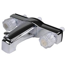 RV/Mobile Home 8 in Centerset Tub  Shower Diverter Faucet, Two-Handle Wall M...