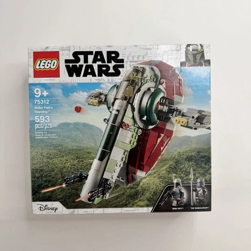 LEGO Star Wars Boba Fett's Starship 75312 Mandelorian RETIRED UNOPENED Toy Set