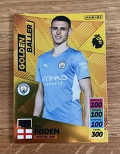 Panini Adrenalyn XL Premier League 21/22 Phil Foden Golden Baller #7 Man City