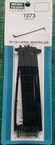 N Micro Trenes 499 55 910 50' PS-1 Acero Roofwalks 1073 Piezas 1 DZ | Zustand: New