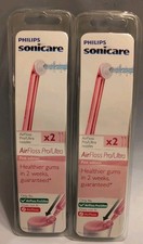 4 pc Philips Sonicare Airfloss Pro/Ultra Replacement Nozzles Pink Ed HX8032/94