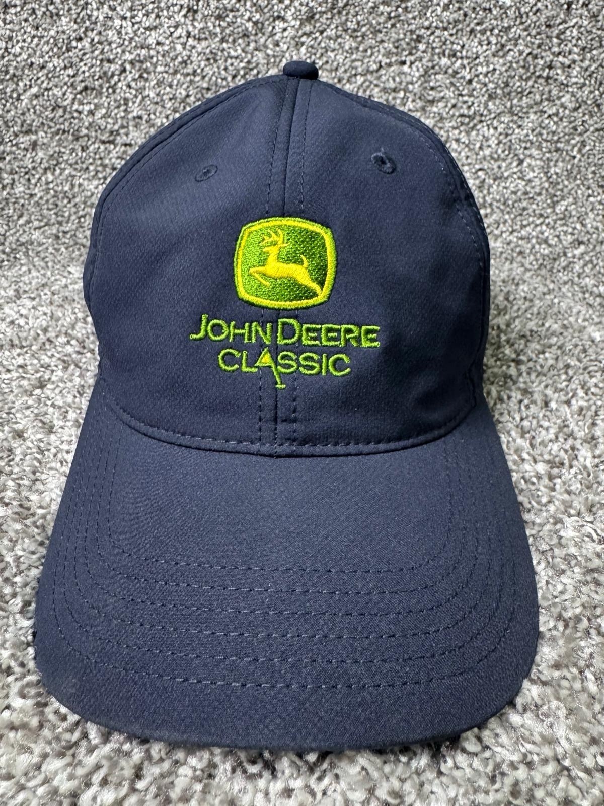 John Deere Hat Cap Strapback Blue Adjustable Ahea… - image 1