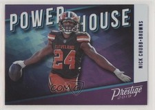 2019 Panini Prestige Power House Xtra Points Blue Nick Chubb #PH-NC qg0