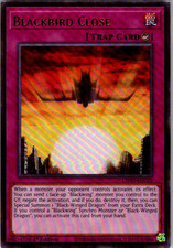 Blackbird Close Rare Legendary Duelists: White Dragon Abyss LED3-EN027 NM