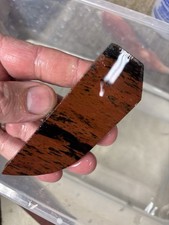 Black Banded Obsidian Flint Knapping Preform Knife Blank