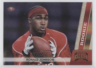 2011 Panini Threads Century Proof Gold 70/100 Ronald Johnson #234 Rookie RC 0w8