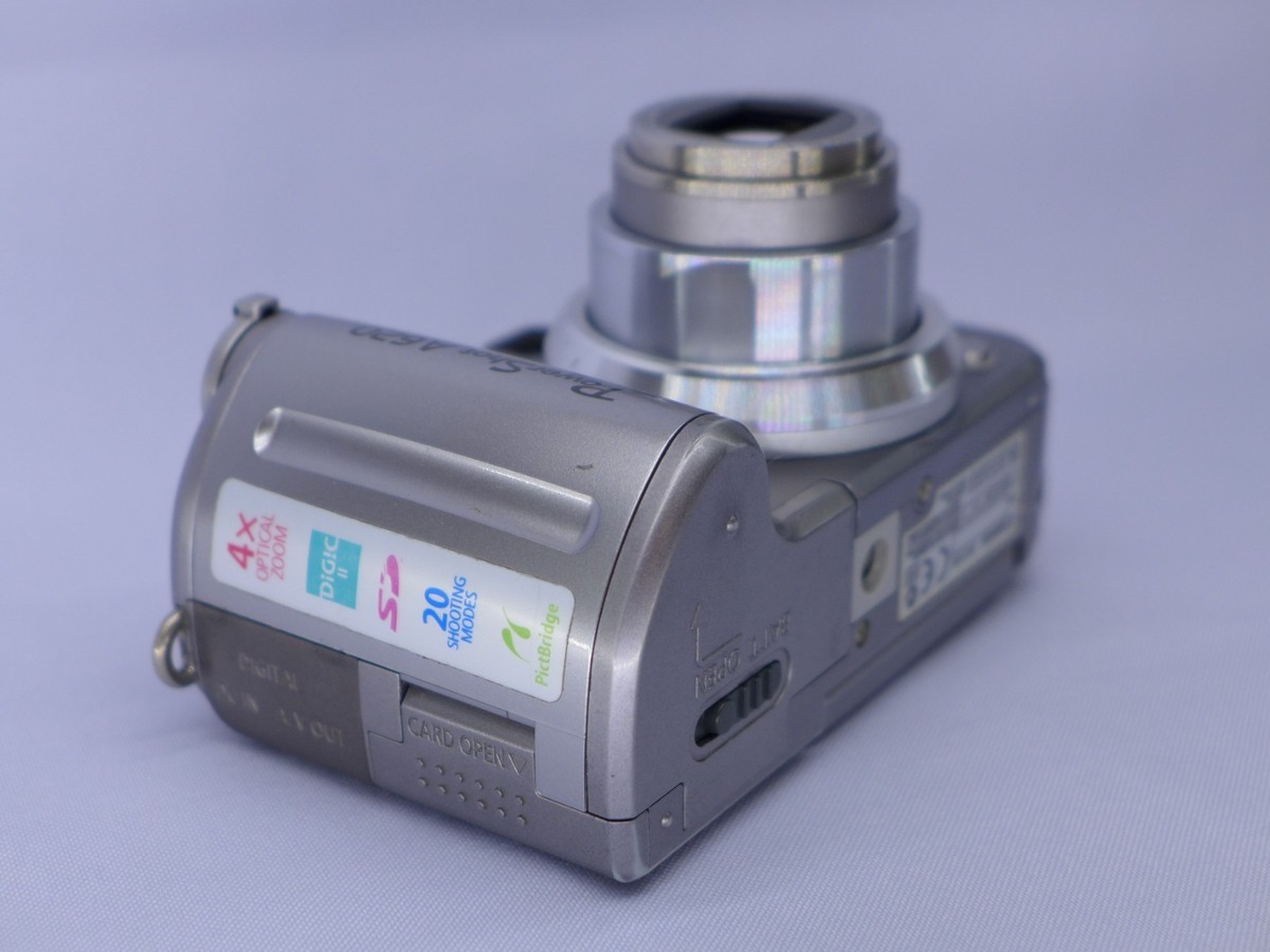 Canon PowerShot A620 7.1MP / CCD Digital Camera Silver | eBay