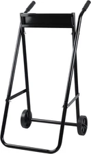 Outboard Motor Stand with Wheels, 165LB Engine Carrier Trolley for Boat Repair