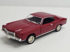 Saico - 1970 Chevrolet Monte Carlo Ss Red 124 Diecast - Damaged Tires Saico - 1970 Chevrolet Monte Carlo Ss Red 124 Diecast - Damaged Tires