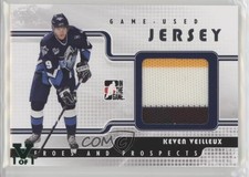 2008-09 ITG Heroes and Prospects Silver Vault Emerald 1/1 Keven Veilleux 3ob