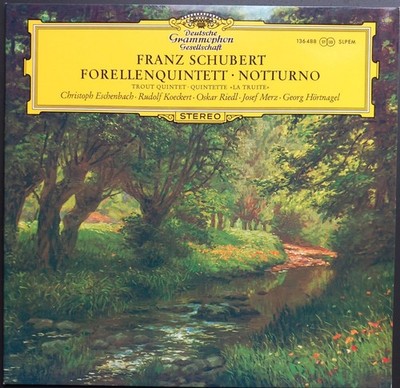 Schubert - Trout Quintet, KOECKERT, ESCHENBACH, DGG Tulip, STEREO