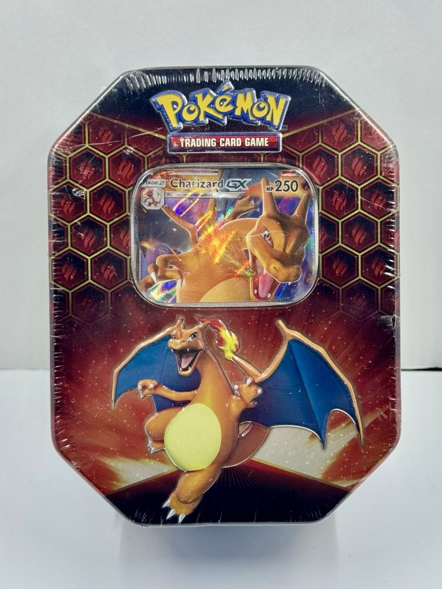 pokémon trading card game hidden fates tin Pokemon Hidden Fates Tin Charizard GX New Factory Sealed