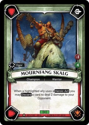 Mournfang Skalg - Savagery - Warhammer Age of Sigmar