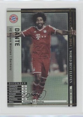 2013-14 Panini WCCF World Best Eleven Dante #WBE03/11 0b67