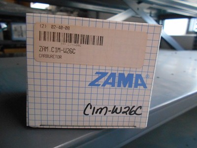 GENUINE ZAMA CARB WITH PRIMER BULB, C1M-W26C