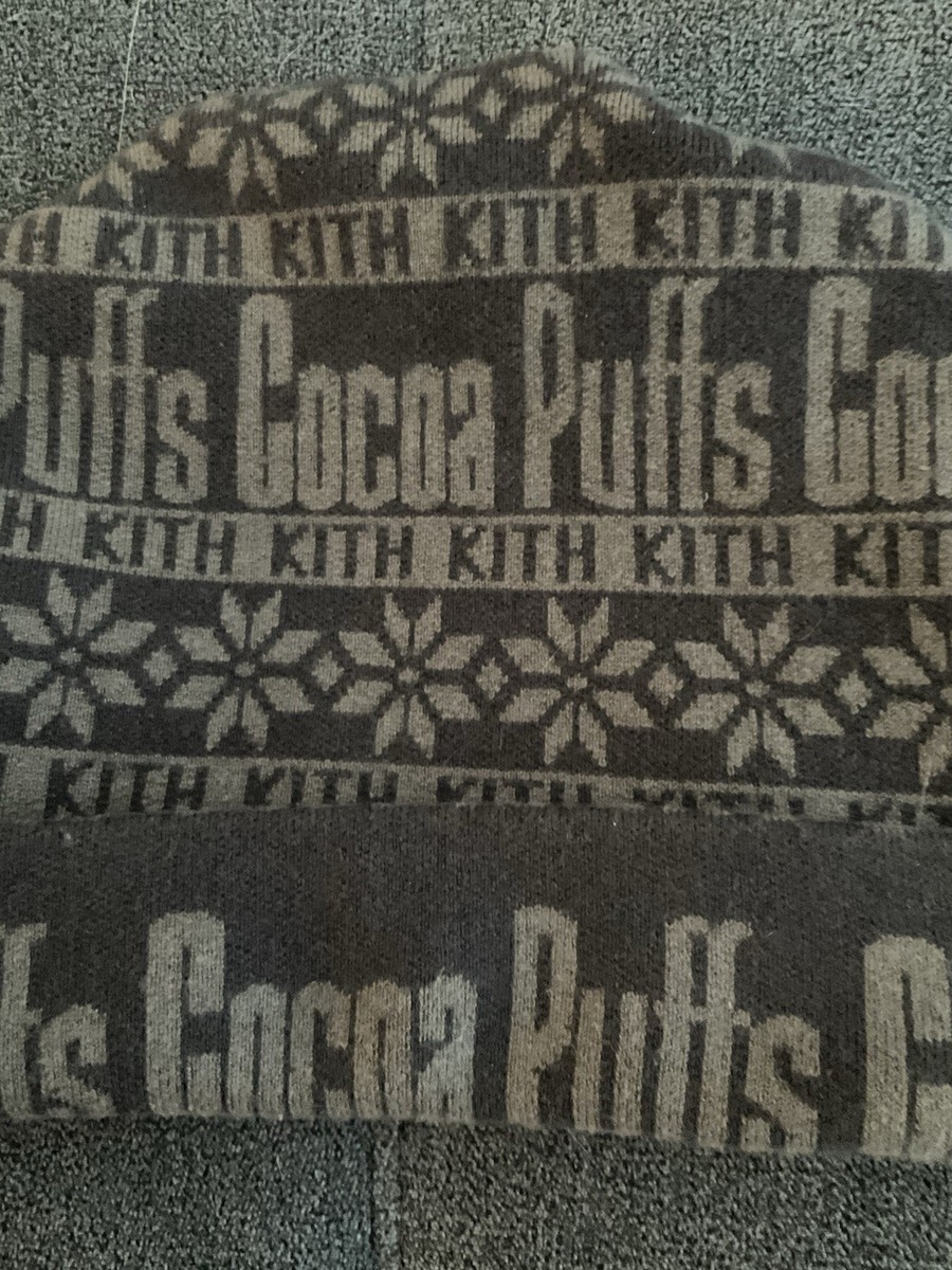 EUC Kith "Cocoa Puffs" Knit Hat View 2