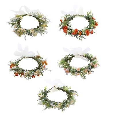 Daisy Leaves Headbands Leaves Garland Crowns Bridal Leaves Crowns Party Supply