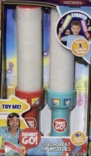Danny Go! Color Beat Light-Up Musical Drumsticks Toy for Kids Ages 3 and Up Toy