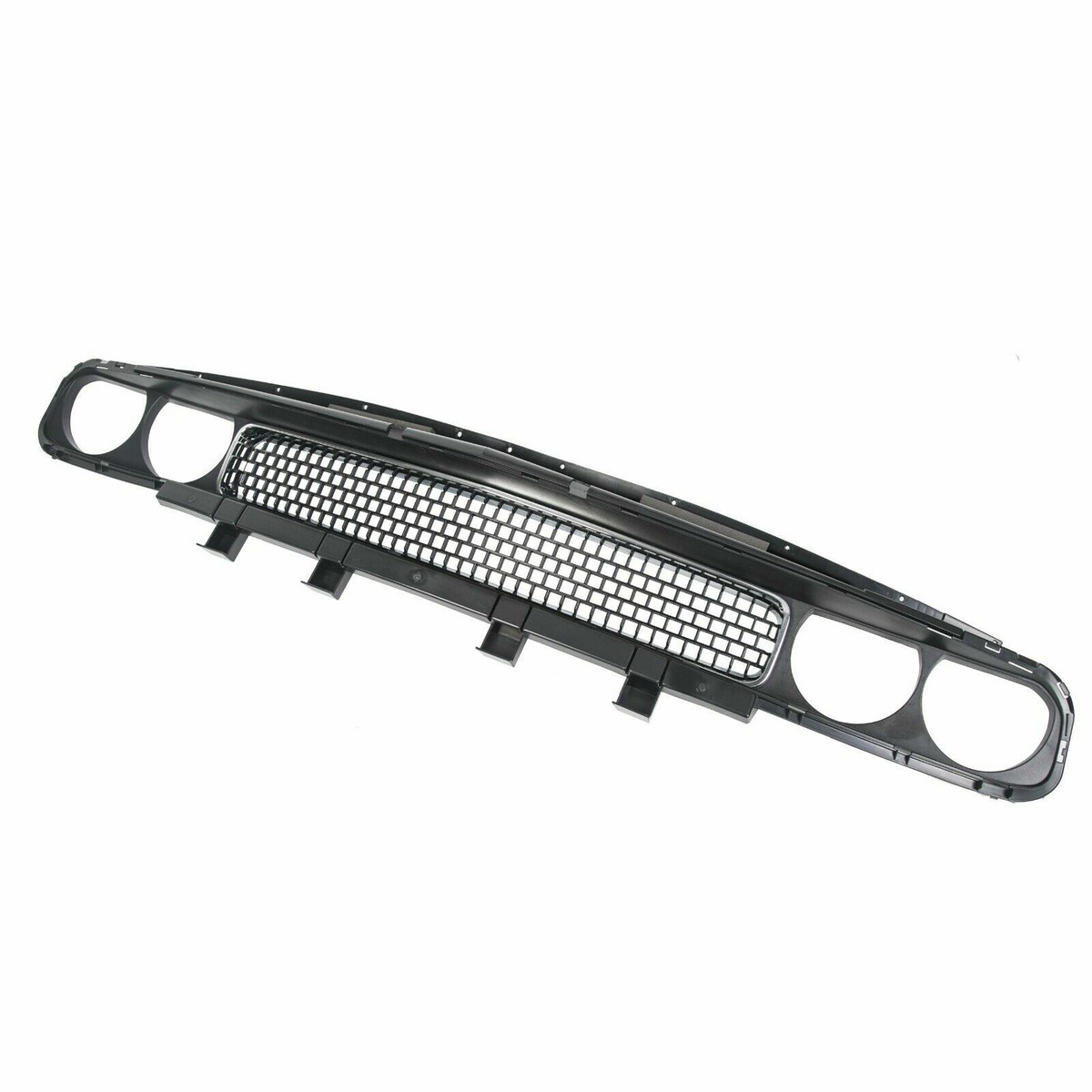 フンテラール2008 2008-2014 Dodge Challenger Front Bumper Grille Black w/ Chrome