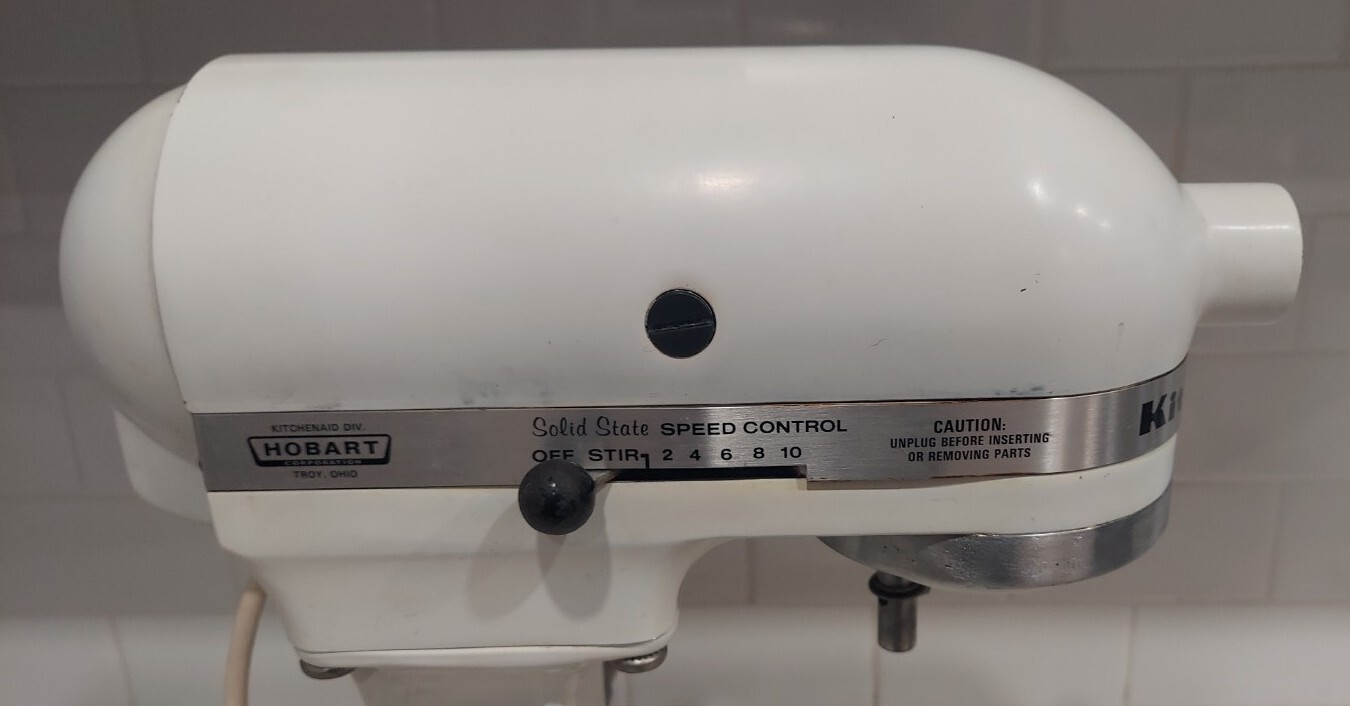 Vintage KitchenAid HOBART Lift Stand Mixer, Model K5SS, 10 Speed w/ Attachments eBay