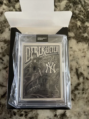 2020 Project Topps Online Exclusive #219 Derek Jeter RC Mister Cartoon /5572 QTY