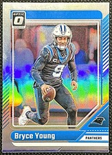 Bryce Young 2024 Donruss Optic Silver Holo #26 - Panthers