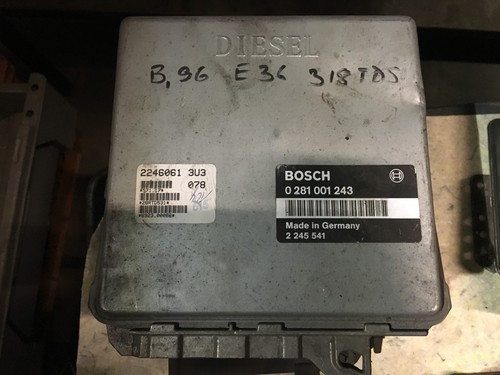 BMW Steuergerät Motor Motorsteuergerät 0281001243 2245541  2246061 ECU