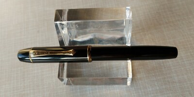  Vintage UNUSED 1960 s Senator Black Resin Fountain Pen M Nib