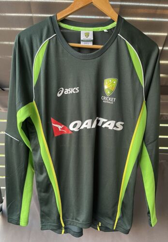 Official Cricket Australia Long Sleeve Shirt Mens Size Small - Picture 3 of 10