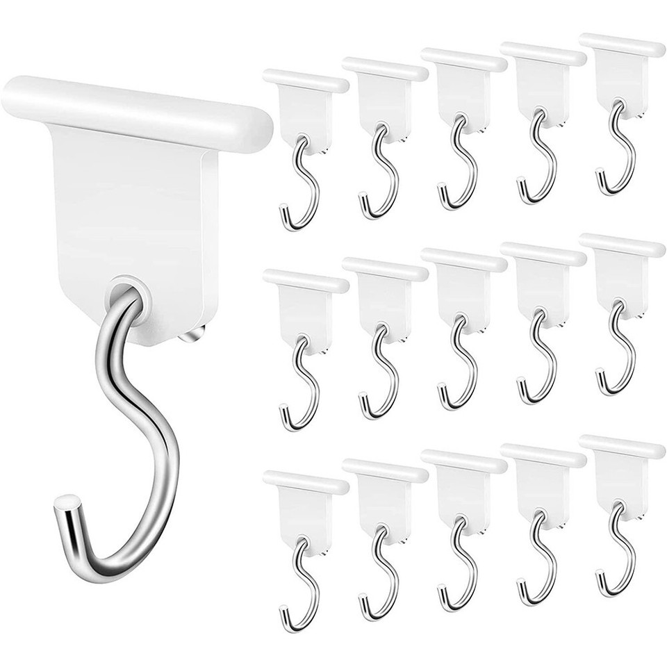 8x Camping Awning Hooks Clips RV Tent Hangers For Caravan Camper Spare