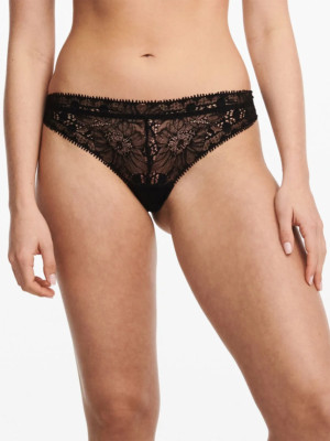 NEW! $40 CHANTELLE INTIMATES DAY TO NIGHT TANGA UNDERWEAR BLACK SZ S