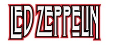 Led Zeppelin Main Logo Logo Sticker / Vinyl Decal  10 Sizes  with TRACKING