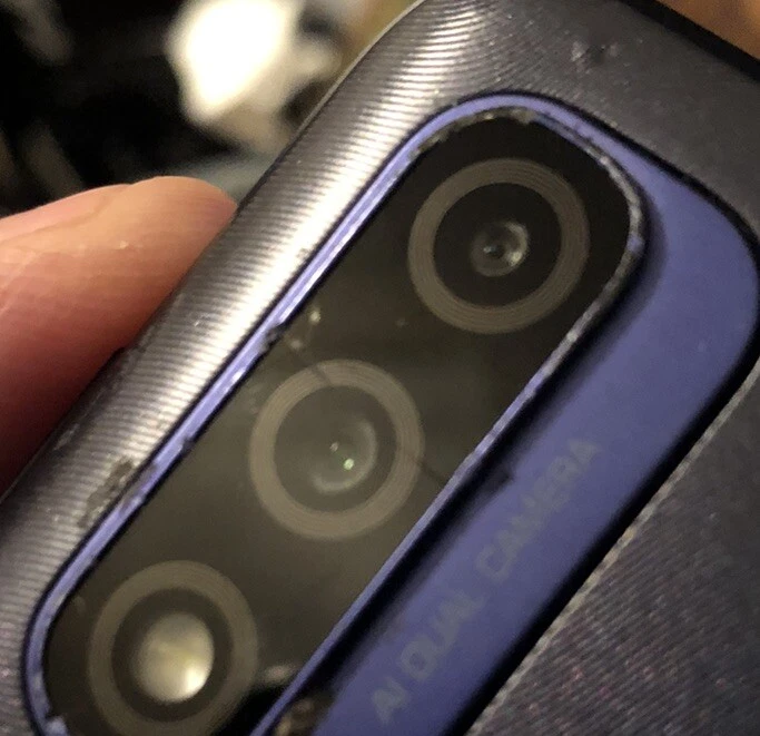 Motorola MOTO G Pure XT2163-4 (32 GB) (Metro) Blue Smart Phone Cracked Glass - Image 4 of 4