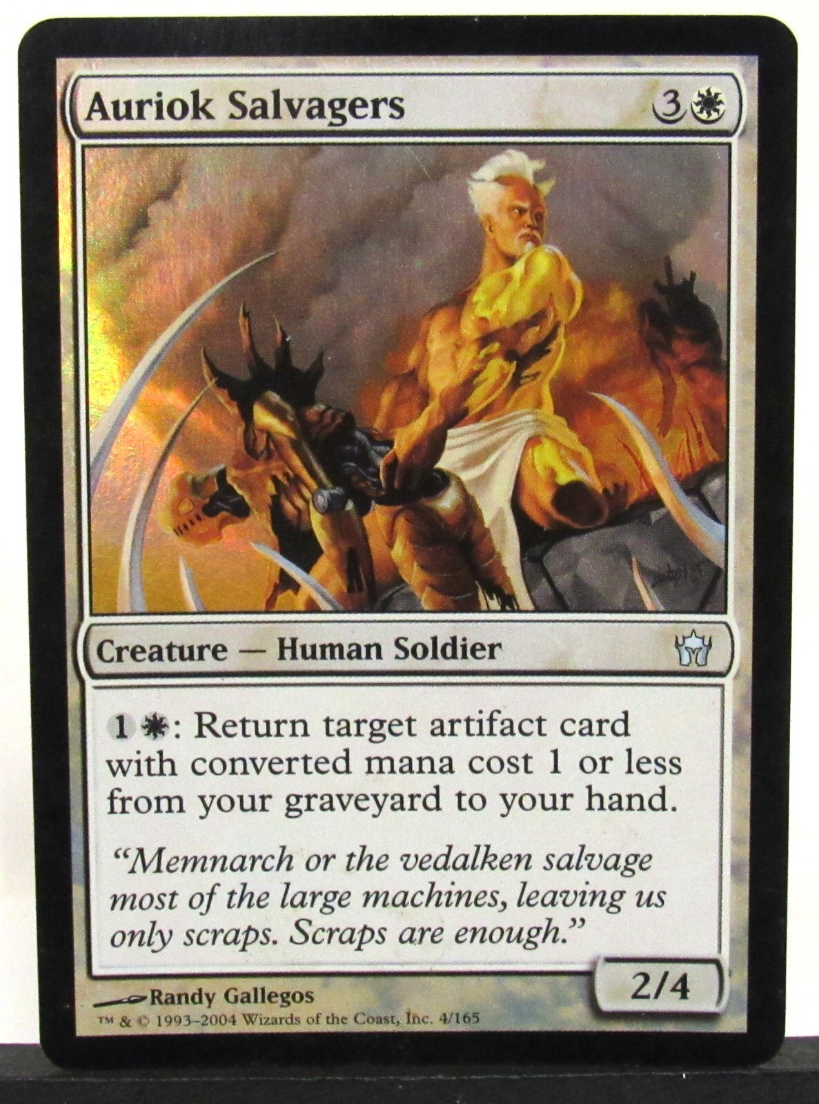 Magic The Gathering MTG Fifth Dawn Auriok Salvagers Foil NM
