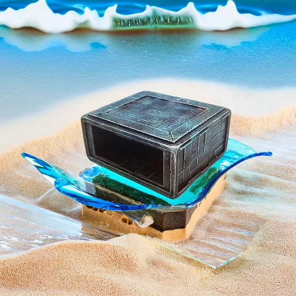 Ручной работы Дюна коробка боли - сложный интерьер декор изделие - Изображение 2 из 4