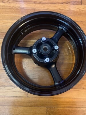 2018-2023 Kawasaki ZX10R Rear Back Wheel Rim Black 41073-0758-18F OEM Free Ship