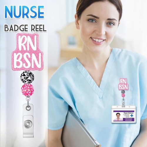 beads-badge-holder-plastic-alligator-clip-office-badge-reel-ebay