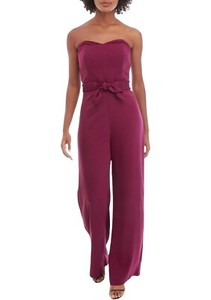 Lilly Pulitzer NWT Size 6 Amarena Cherry Rosalie Strapless Jumpsuit