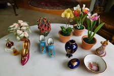 Vintage Lot Limoges France Miniatures with Gold Trim PLUS Dollhouse EXTRAS