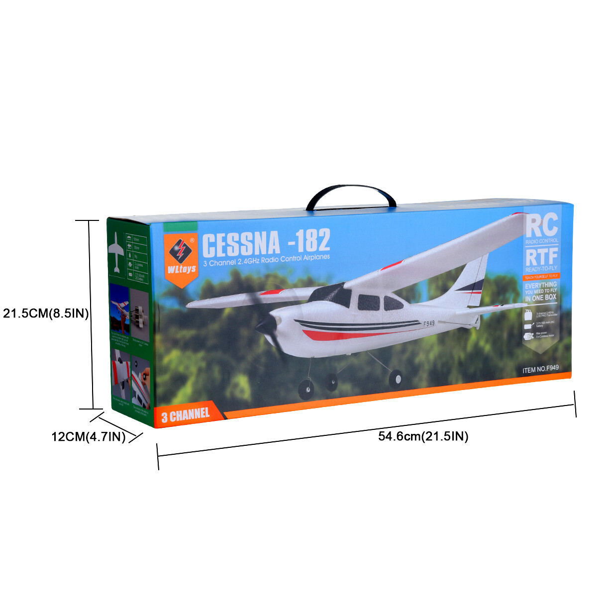 goolrc f949 cessna 182