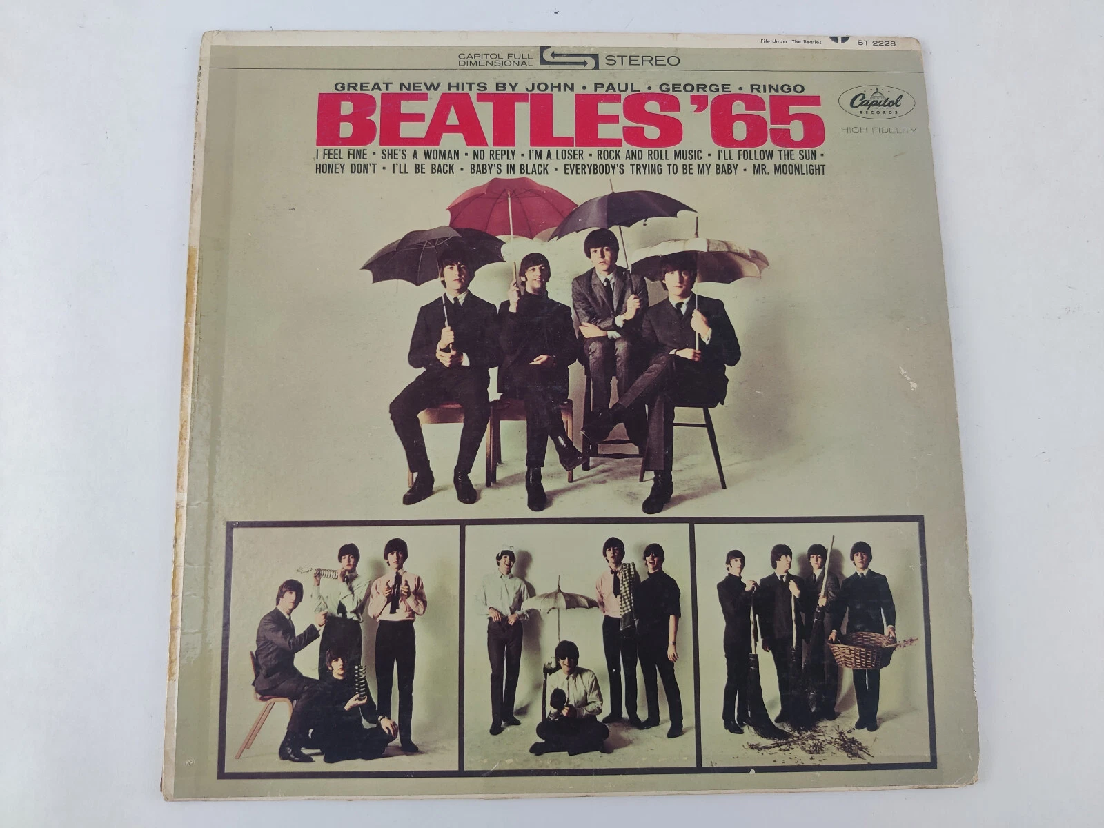 Beatles '65 [LP] by Beatles (The) (Vinyl, Capitol Records) ST-2228