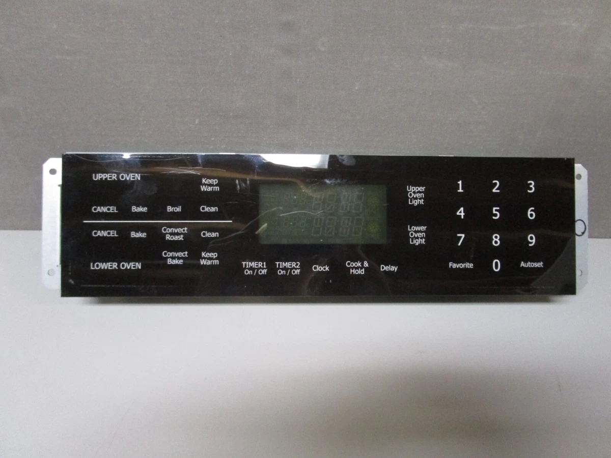 Maytag Double Oven Control Board w/ Black Overlay 8507P300-60 