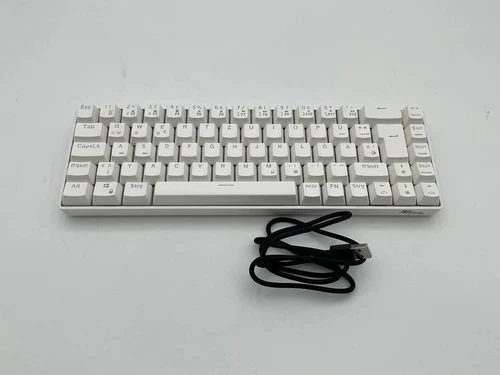 RK ROYAL KLUDGE RK61 60% RGB Keyboard, Wireless/Wired, RED Switches, QWERTZ