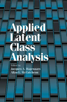 Applied Latent Class Analysis Hagenaars McCutcheon Hardback 9780521594516