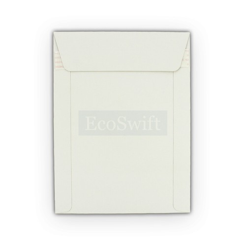 100 - 11" x 13.5" EcoSwift White Photo Ship Flats Cardboard Envelope Mailers - Picture 2 of 8