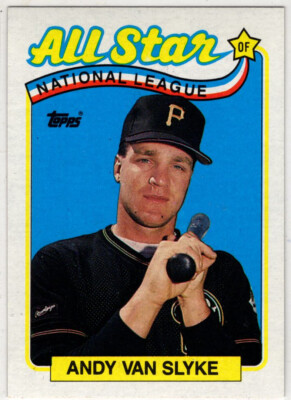 1989 Topps Baseball Andy van Slyke No. 392
