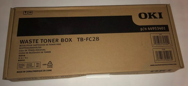 oki waste toner full