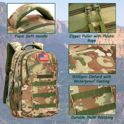 Durable 40L Boys Camo Backpack with USB Port for School & Outdoor Adventures | eBay Durable 40L Boys Camo Backpack with USB Port for School & Outdoor Adventures | eBay